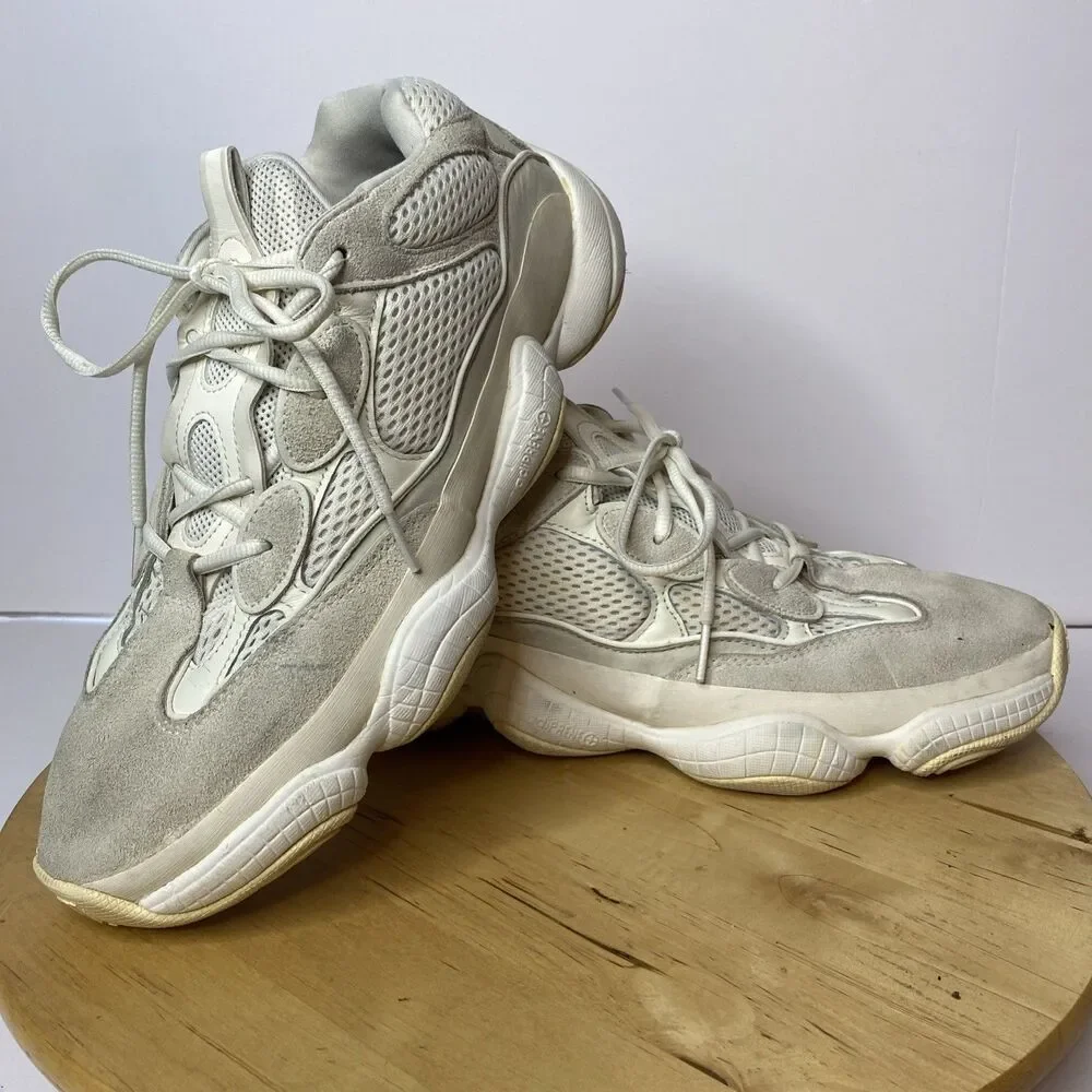 Adidas Yeezy 500 Mens Retro Dad Shoes 11 Streetwear FV3573  (no insoles) White
